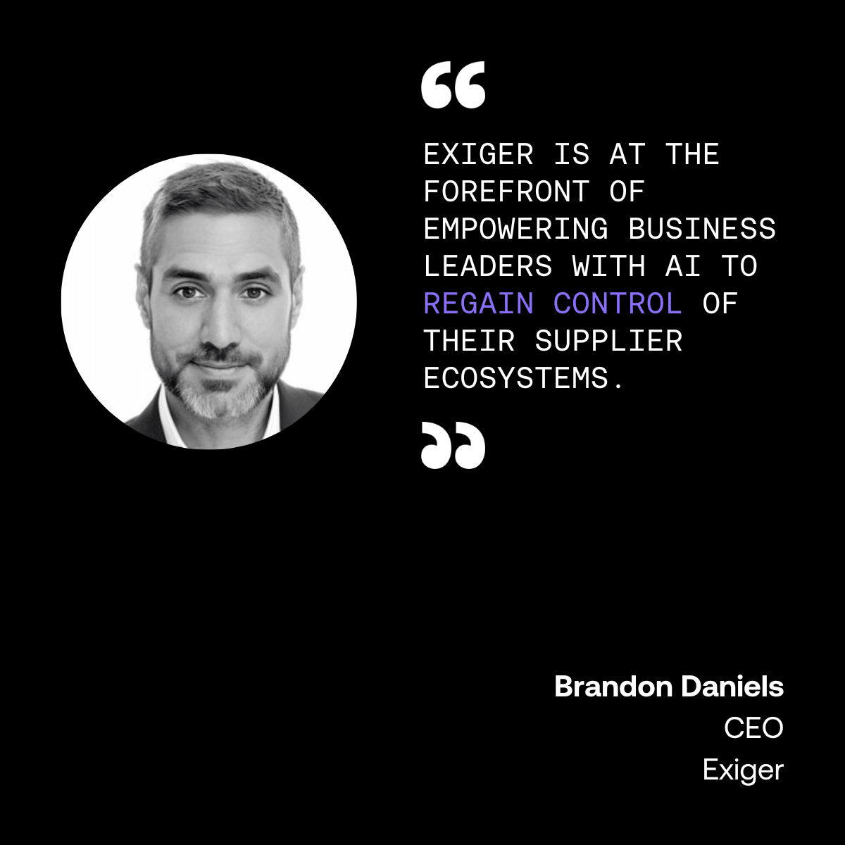 Exiger Exiger Named One of Fast Company's 'Brands That Matter' - Exiger