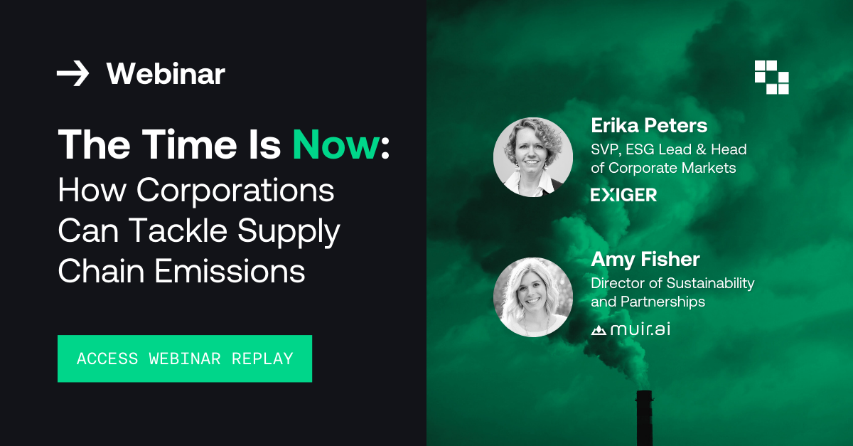 The Time is Now: How Corporations Can Tackle Supply Chain Emissions ...