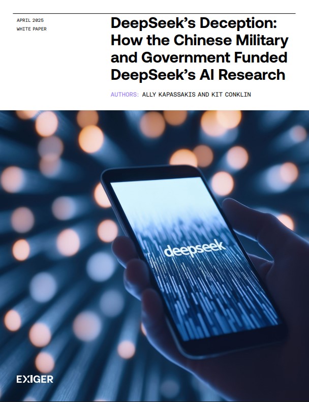 DeepSeek’s Deception: How the Chinese Military and Government Funded DeepSeek’s AI Research