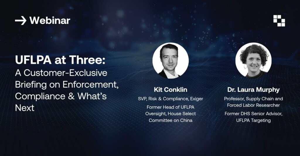Watch this on-demand webinar about the third anniversary of UFLPA