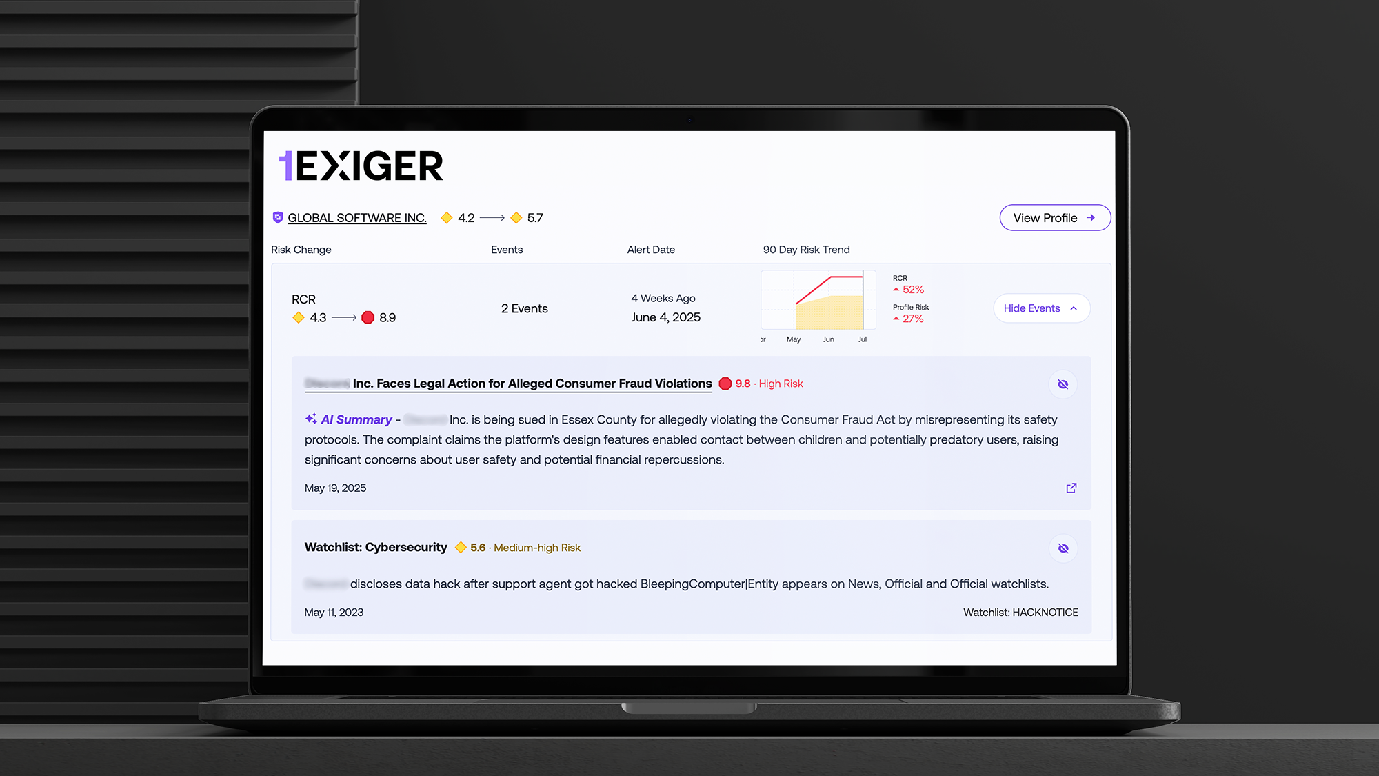 Supply Chain Risk Monitoring