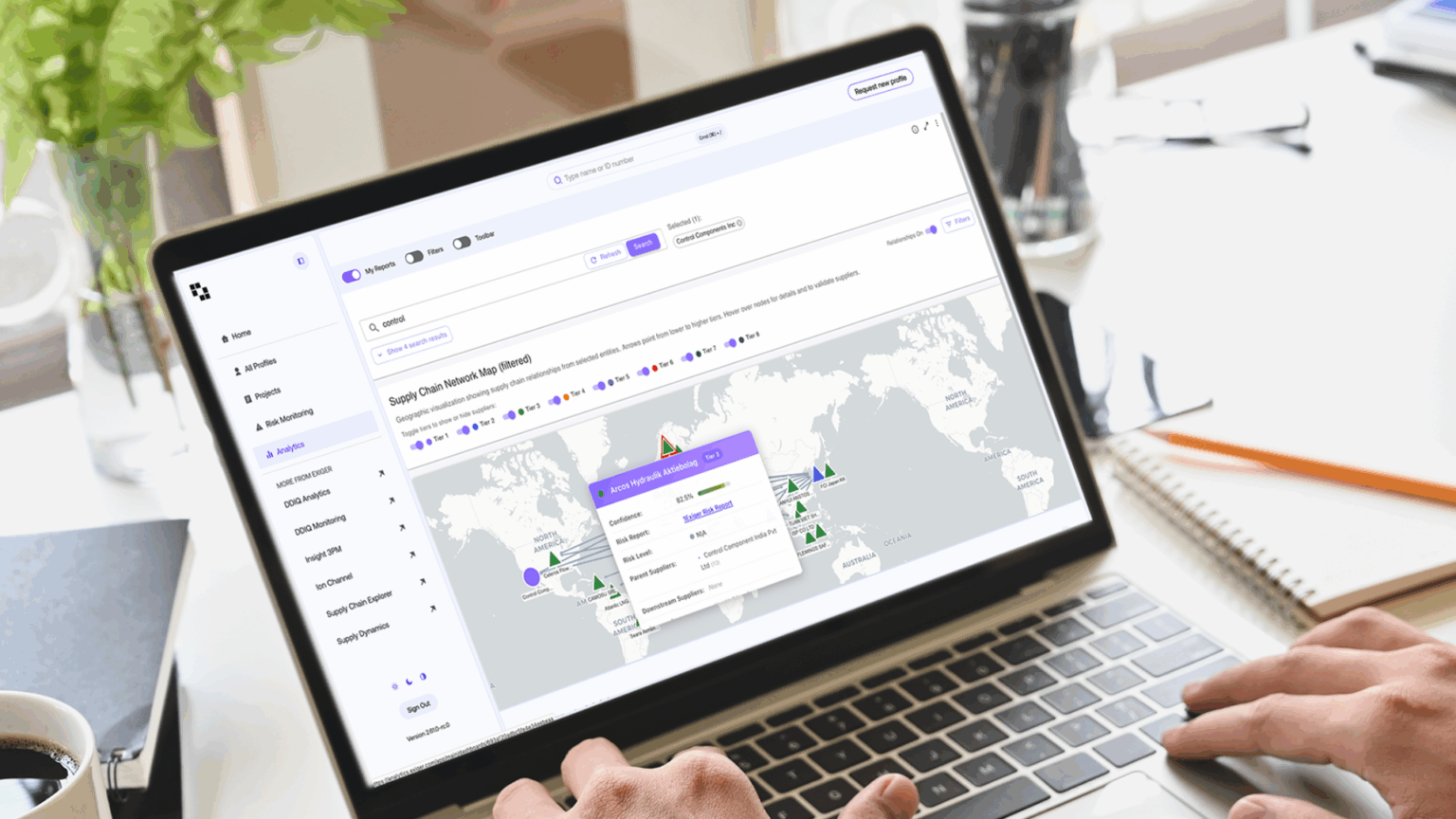 Exiger and Snowflake - Supply Chain Mapping