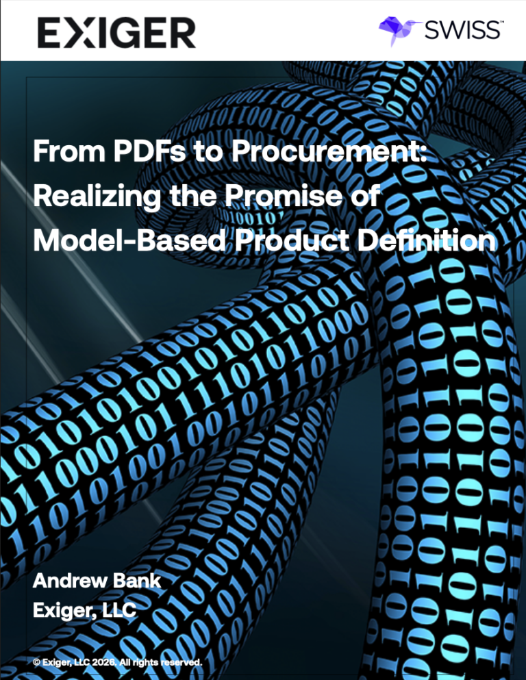 From PDF to Procurement: Realizing the Promise of Model Based Product Definition (MBPD)