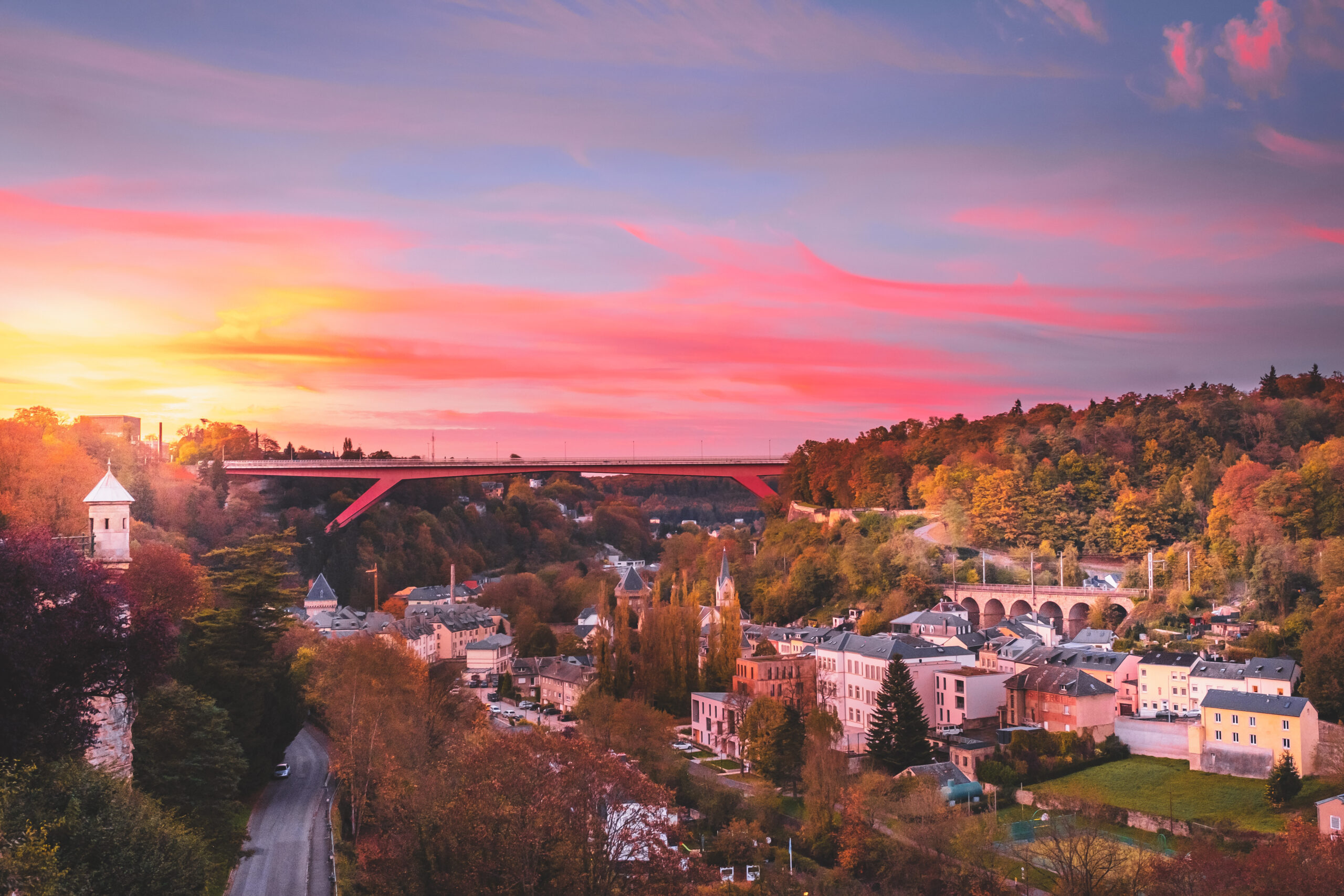 The city of Luxembourg